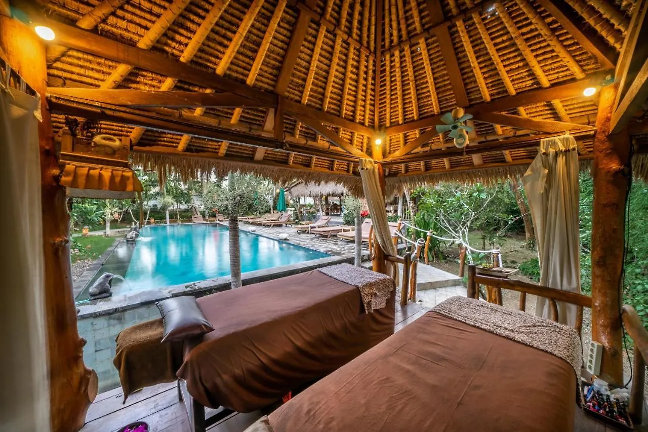 Prázdninový areál Flower Bud Bungalow Balangan Jimbaran