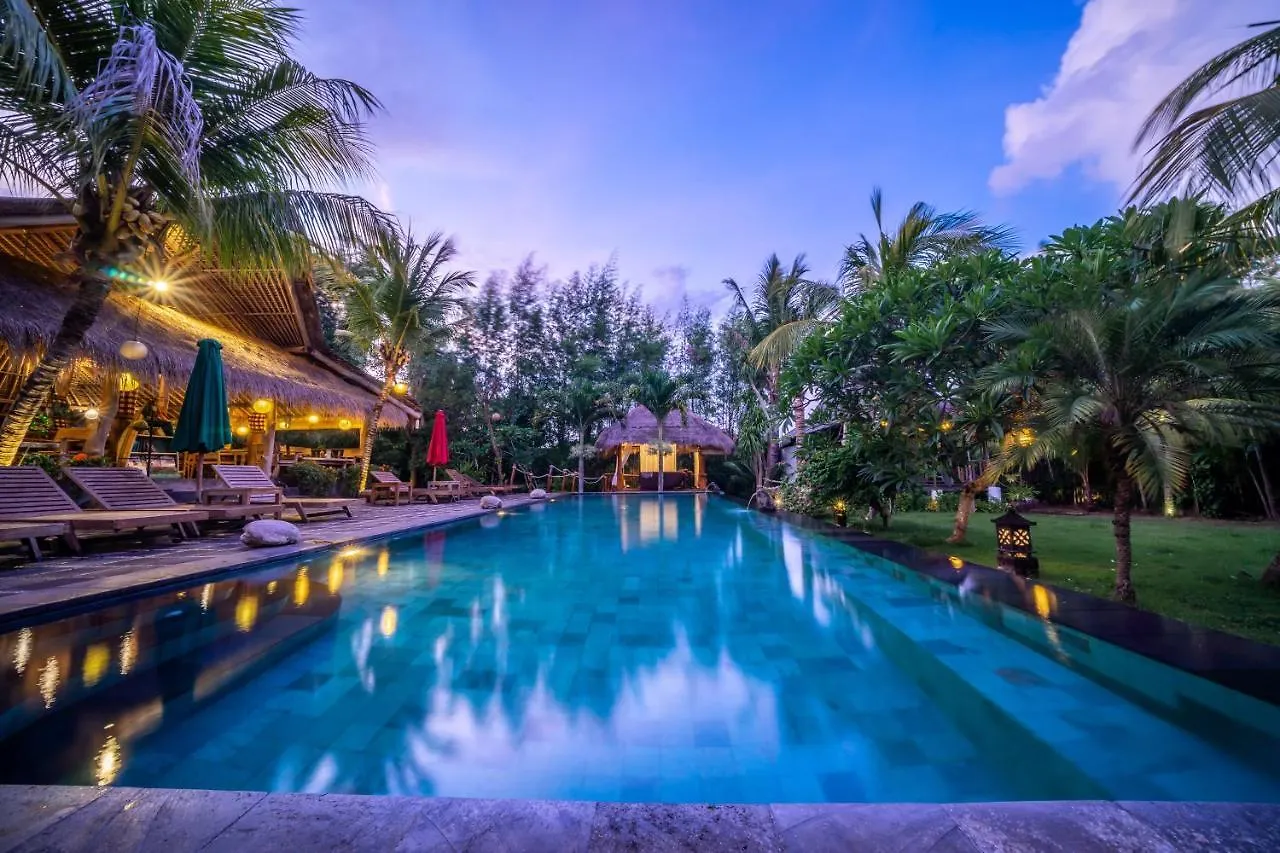 Prázdninový areál Flower Bud Bungalow Balangan Jimbaran